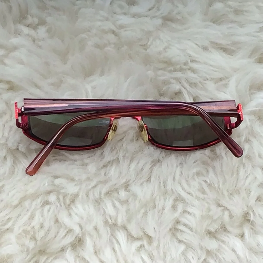 Skaga Eyeglasses 3404 Scandinavian Eyewear -Red, Pink and Orange Titanium Frame. - Picture 4 of 16